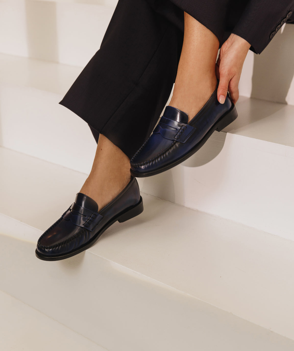 Mocassins LOUISE Bleu