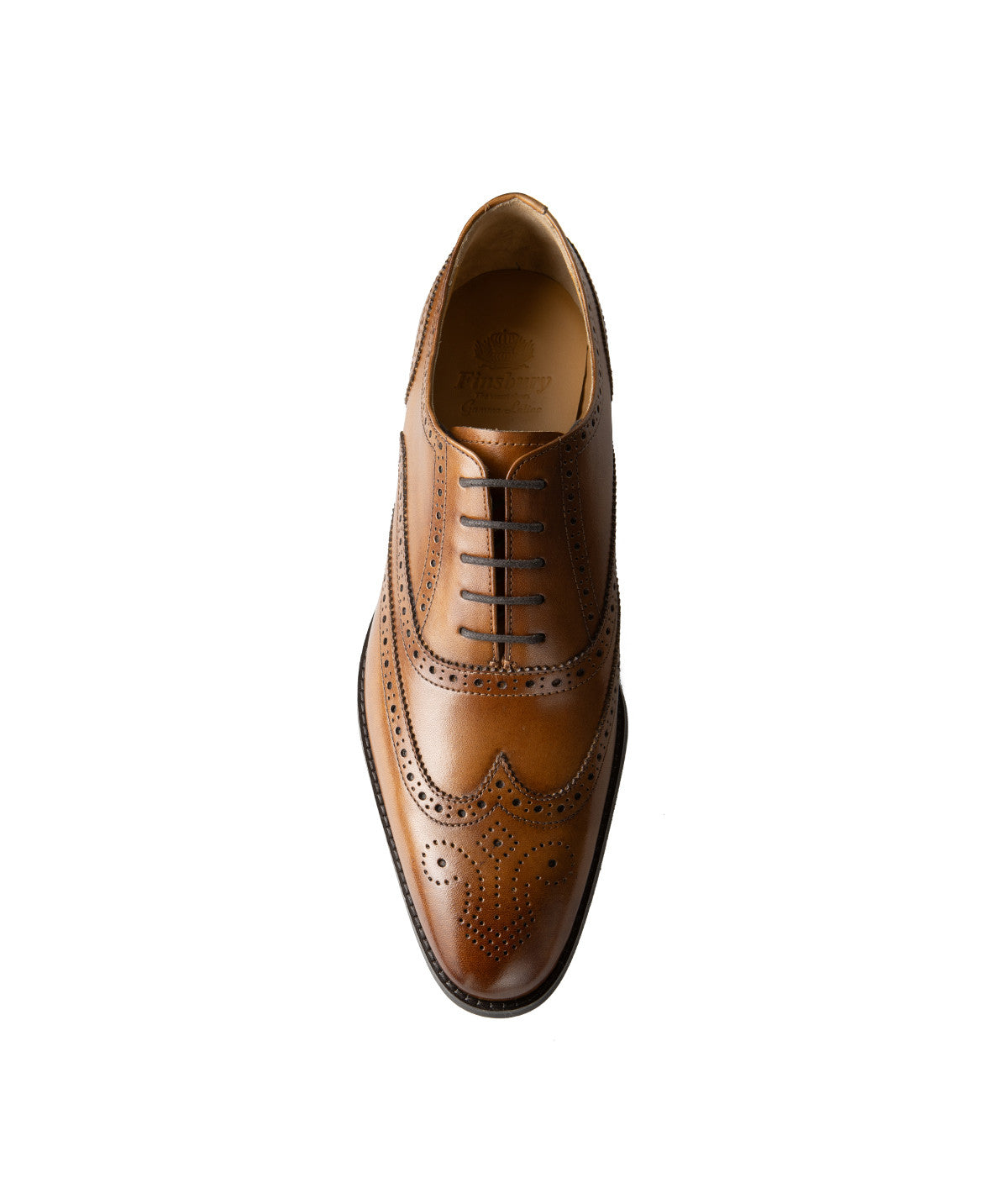 Richelieu DRUMOND Marron Patiné