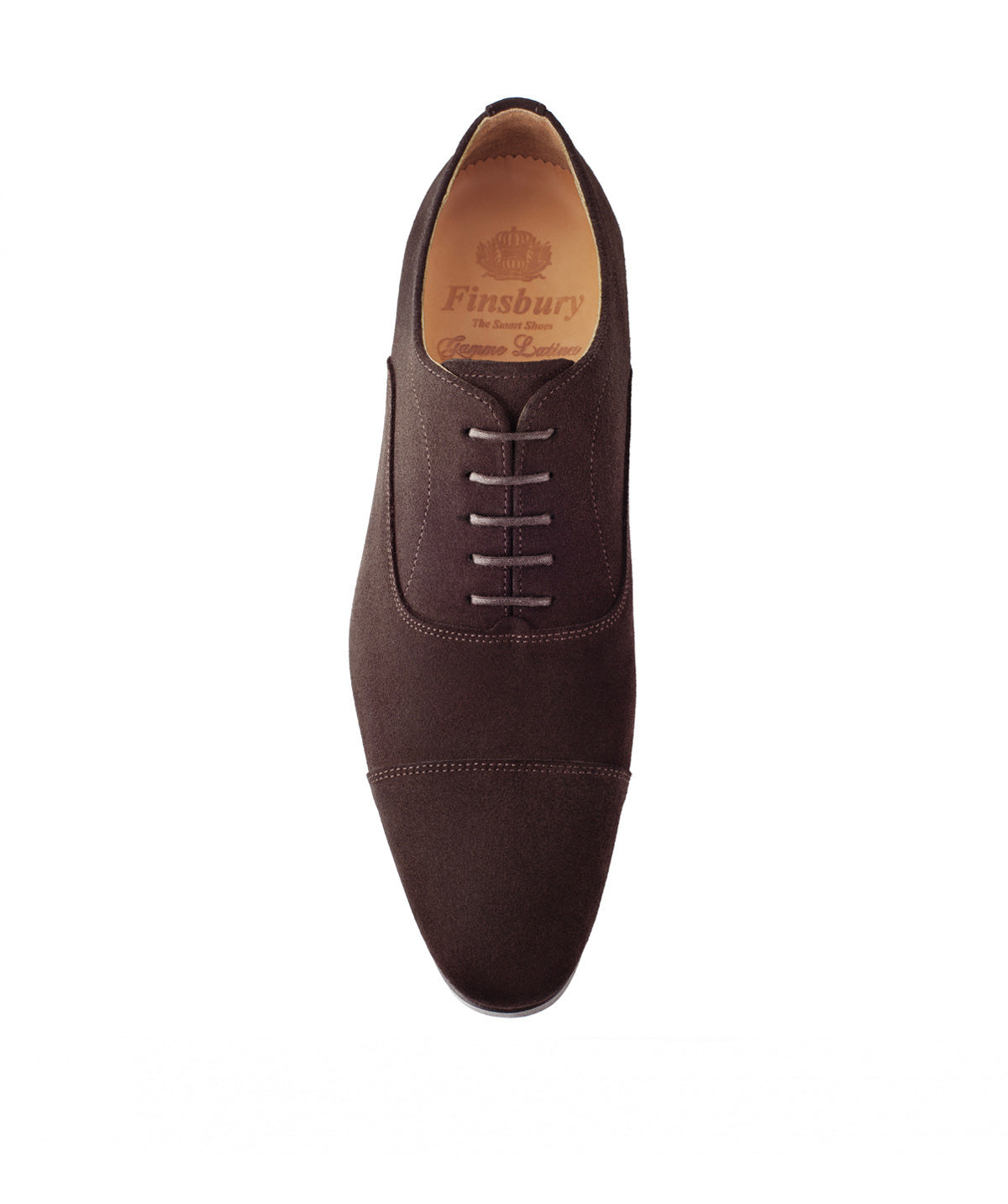 Richelieu WHITNEY Daim Marron Foncé
