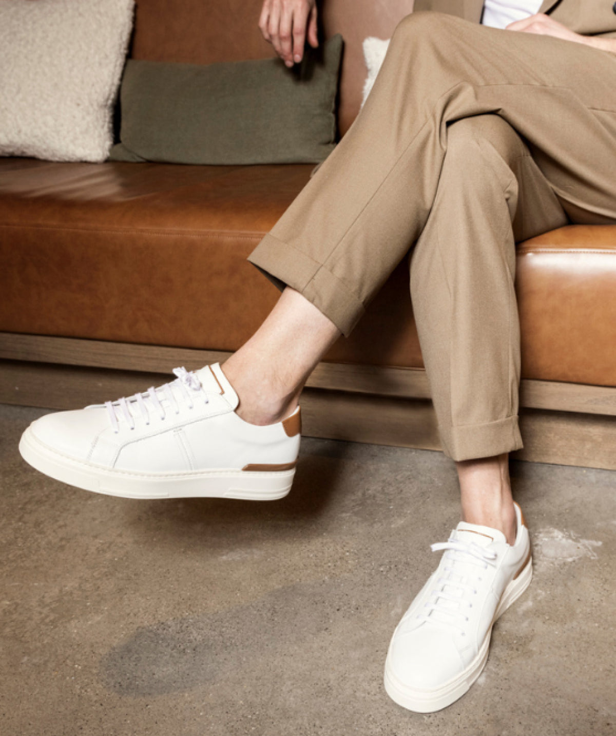 Baskets RIVA Blanches