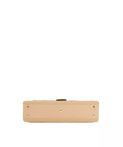 LE SAC FF35 BEIGE ARGENT