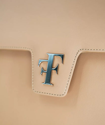 LE SAC FF35 BEIGE ARGENT