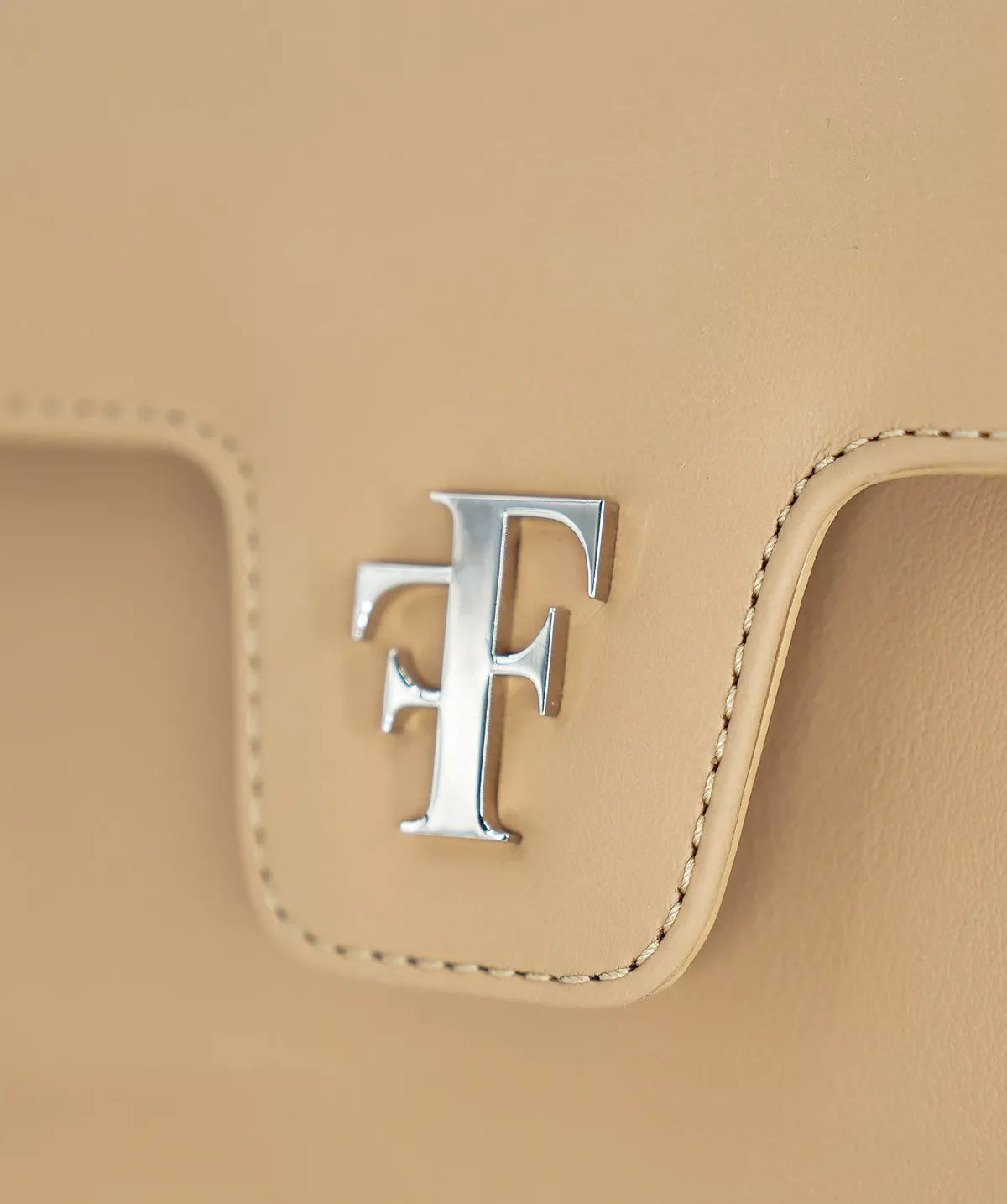 LE SAC FF23 BEIGE ARGENT