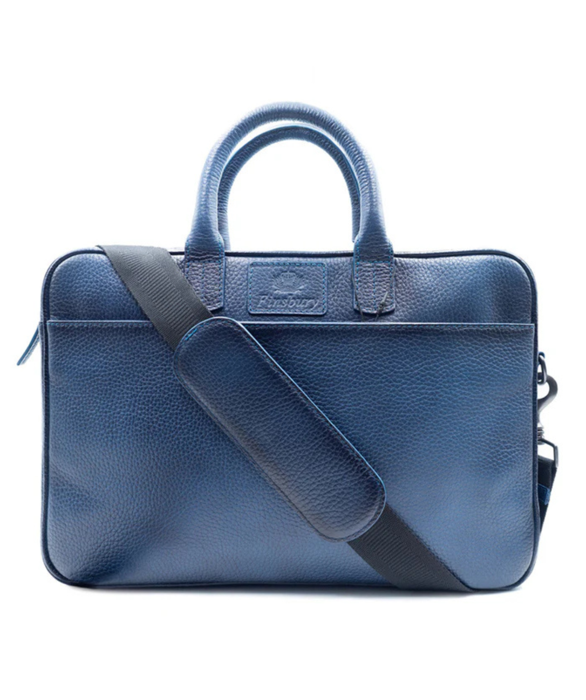 Mallette Grainée Grene Bleu