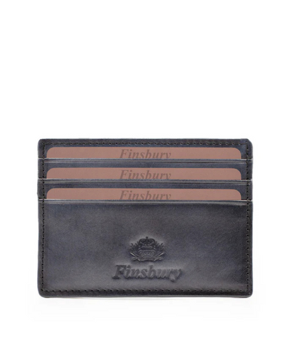 Porte-cartes Gris Patiné