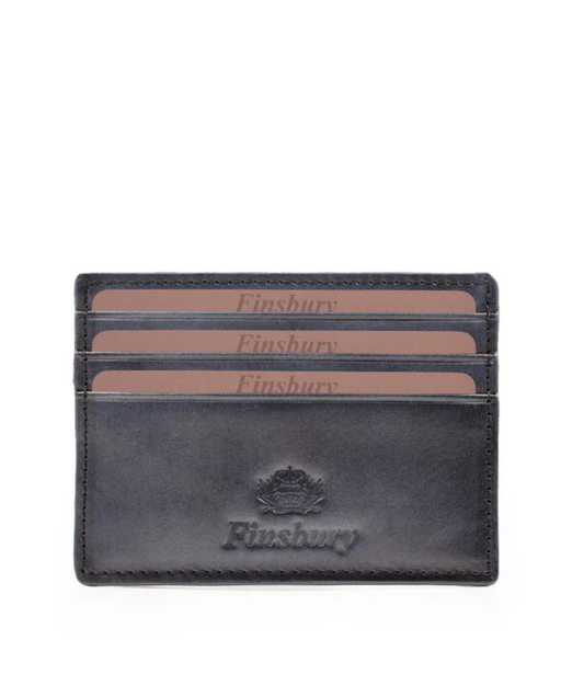 Porte-cartes Gris Patiné