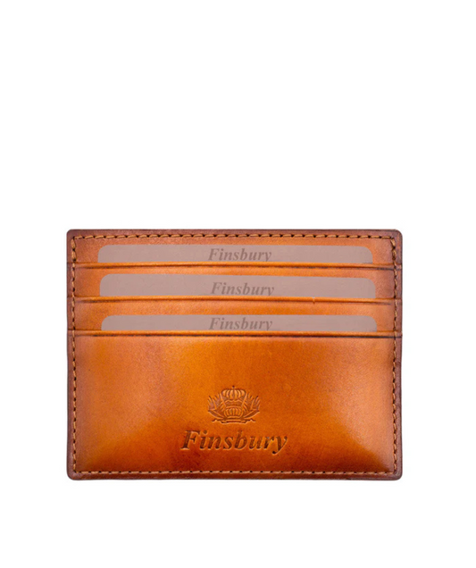 Porte-cartes Or Patiné