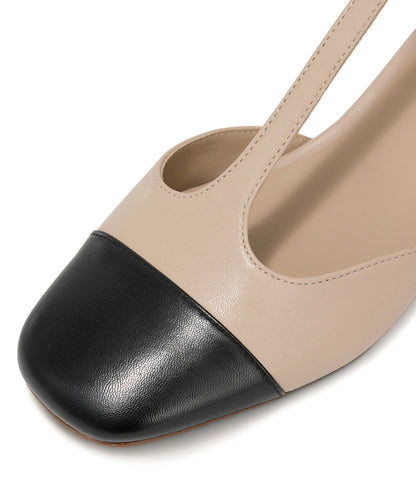 Escarpins Rosa Beige et Noir