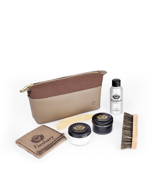 Kit de voyage Chocolat &amp; Taupe