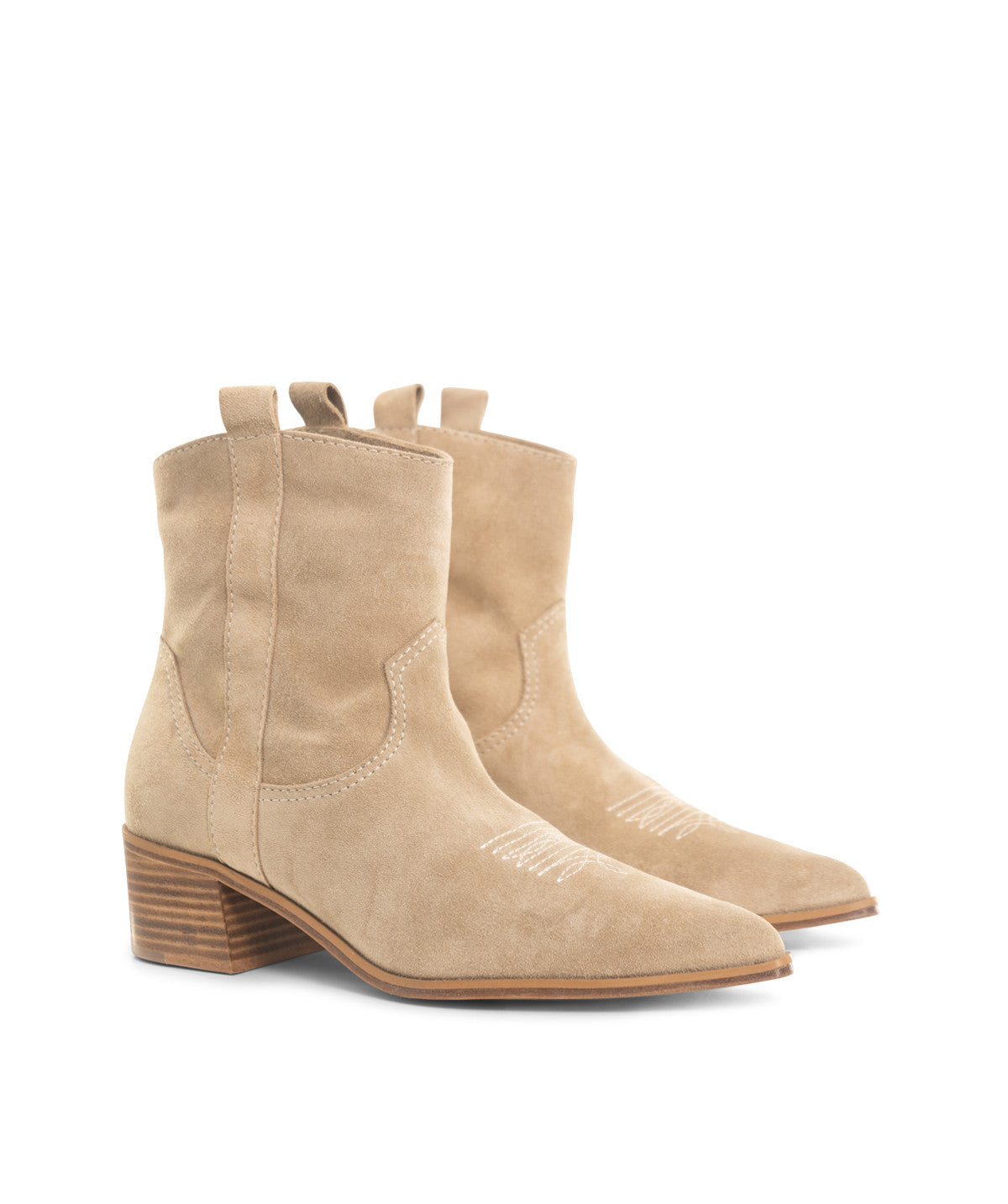 Bottes Santiags LISE Beige