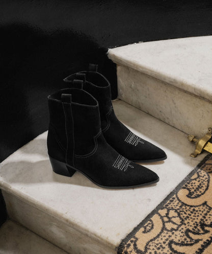 Bottes Santiags LISE Noir