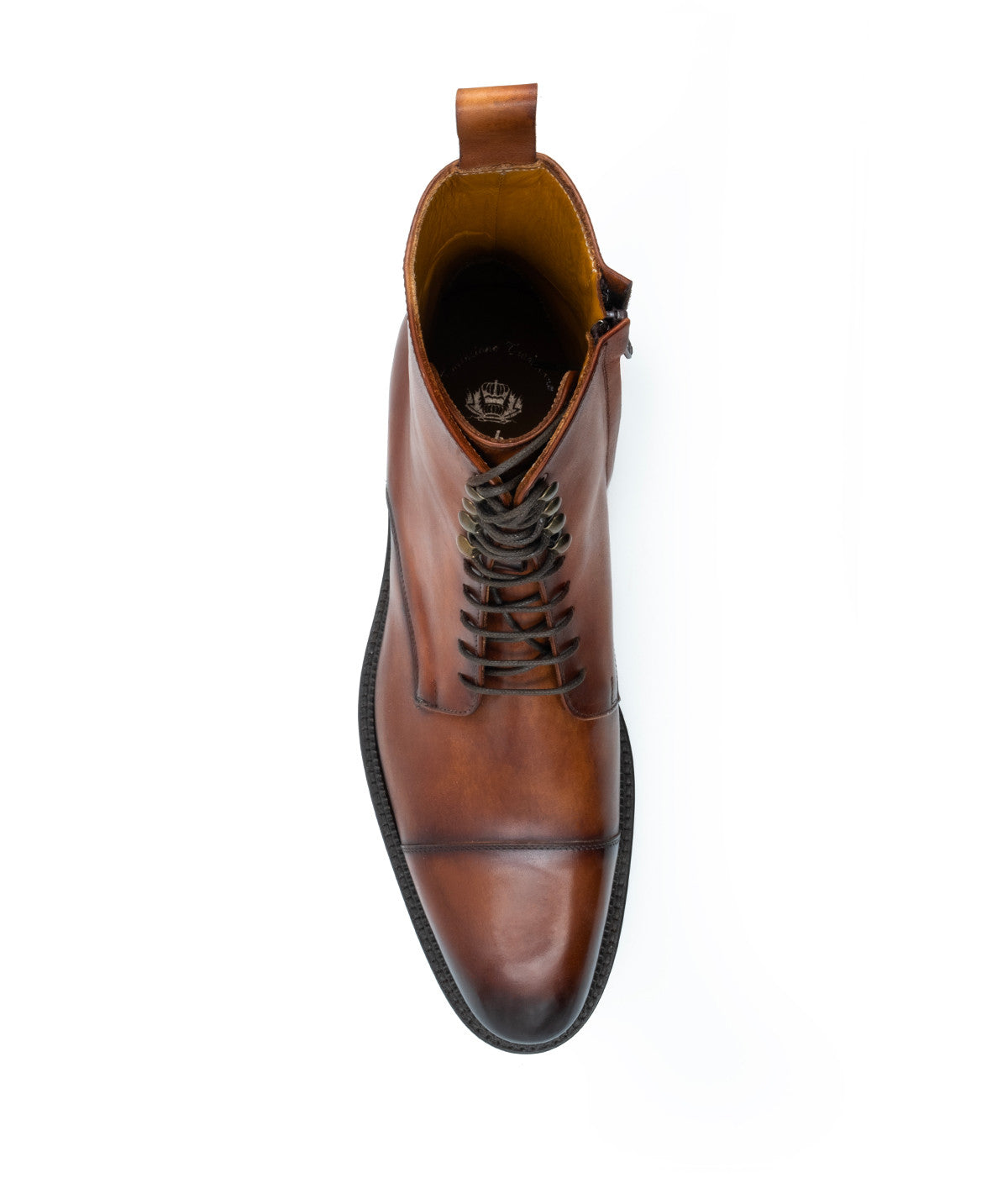 Bottines ALESSANDRO Marron Patiné