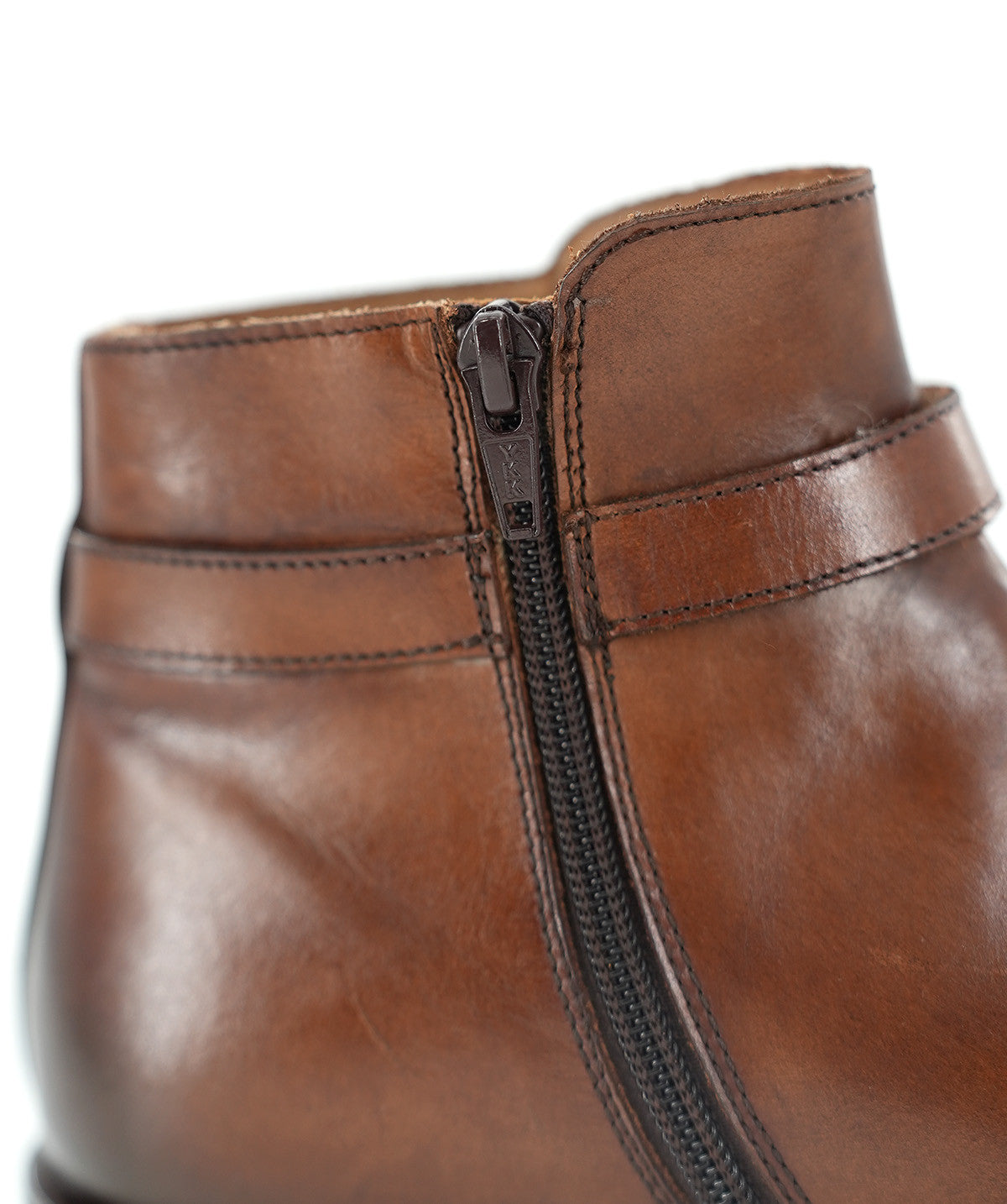 Bottines ELTHON Marron Patiné