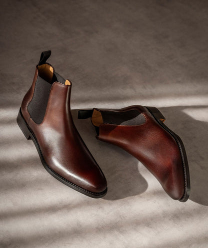 Bottines CHELSEA Noyer
