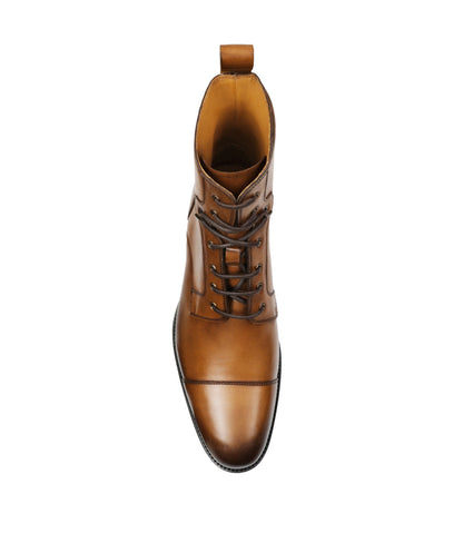 Bottines POWELL Marron Patiné