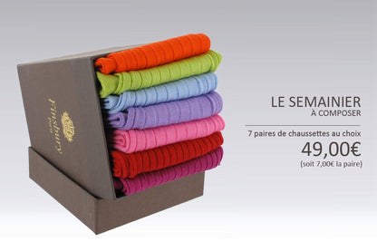 Chaussettes Orange