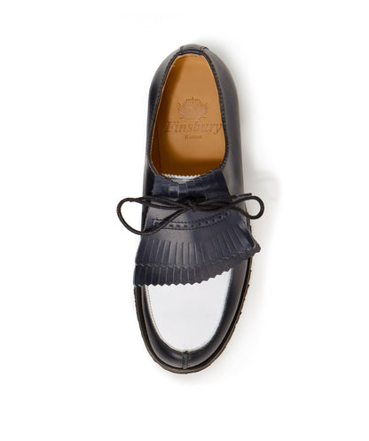Derbies LEONIE Bleu et Blanc