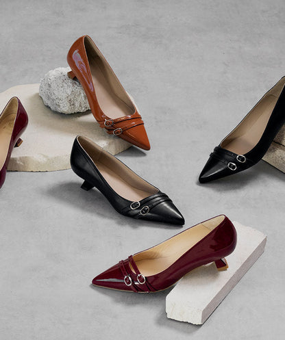 Escarpins NOEMIE Cognac