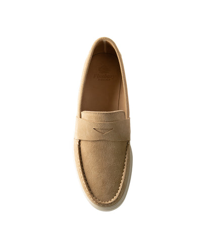 Mocassin ACAPULCO Veau Velours Sable