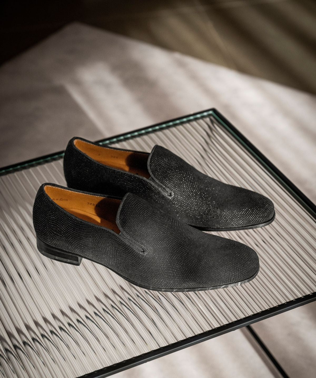 Mocassin BELEM Veau Velours Noir