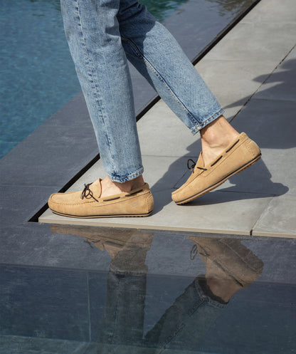 Mocassin CANCUN Daim Beige