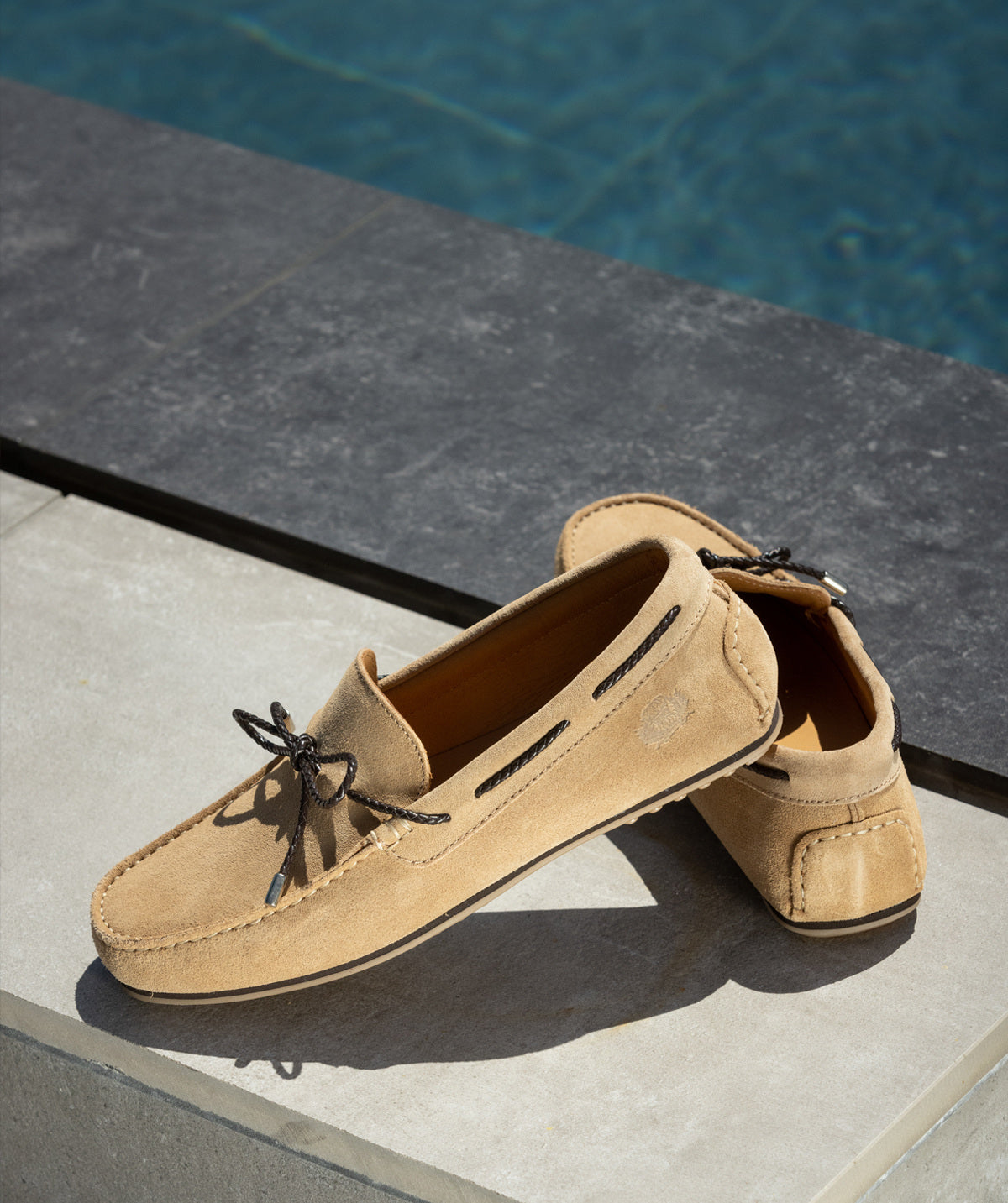 Mocassin CANCUN Daim Beige