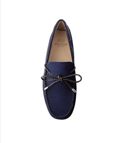 Mocassin CANCUN Daim Marine