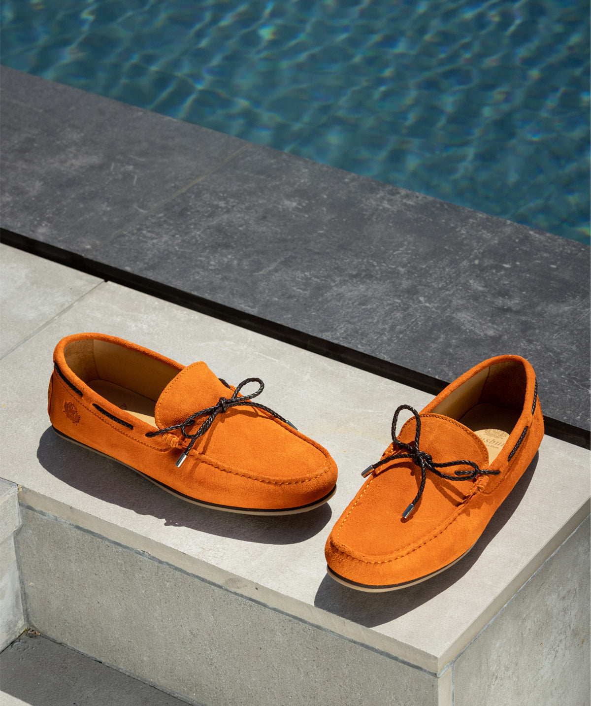 Mocassin CANCUN Daim Orange