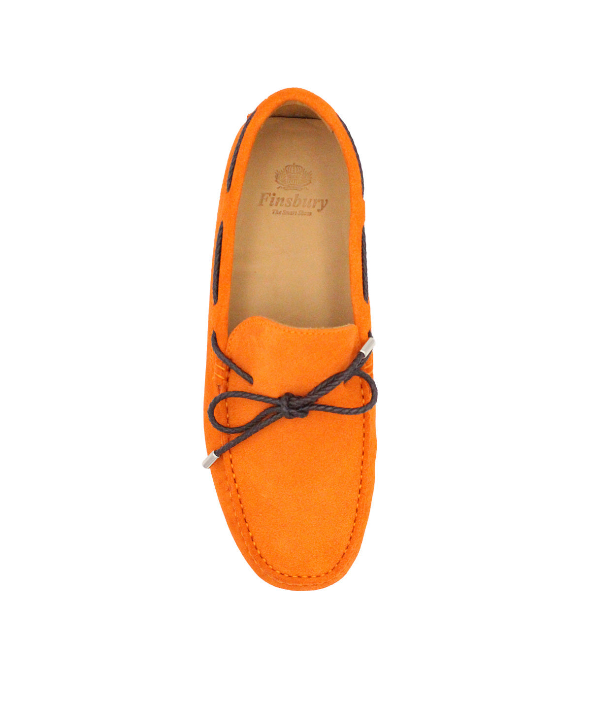 Mocassin CANCUN Daim Orange