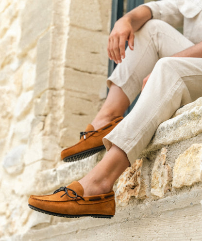 Mocassin CANCUN Daim Tabac