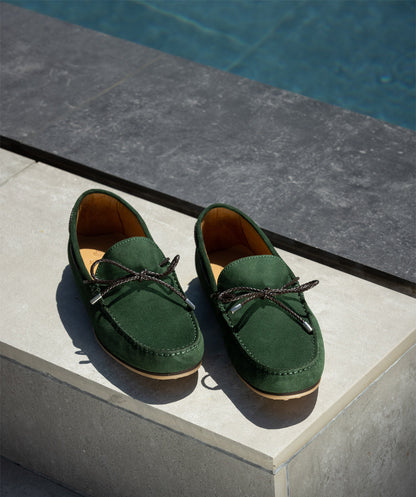 Mocassin CANCUN Daim Vert