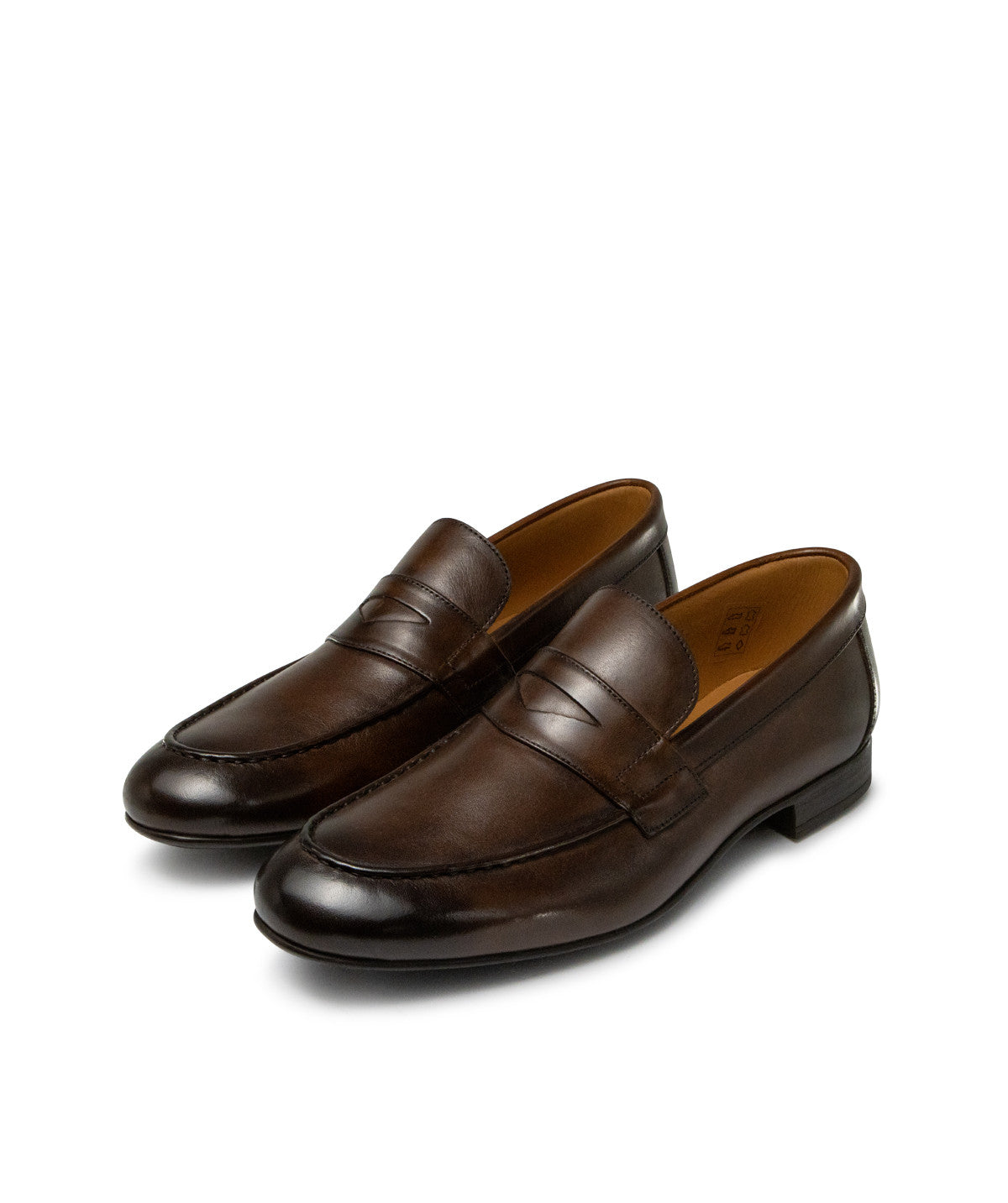 Mocassin CLAYTON Marron Patiné