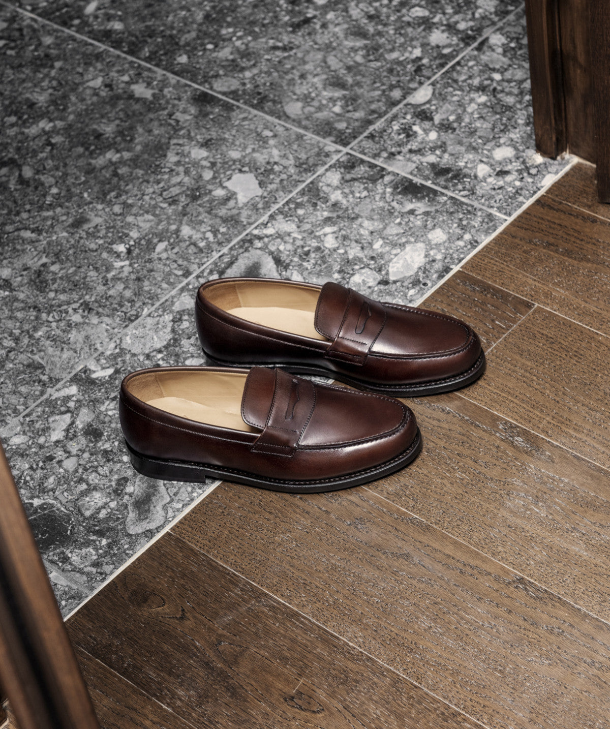 Mocassin COLLEGE 1986 Marron Foncé