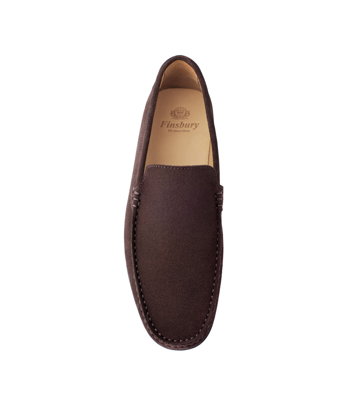 Mocassins DANDY Veau Velours Marron