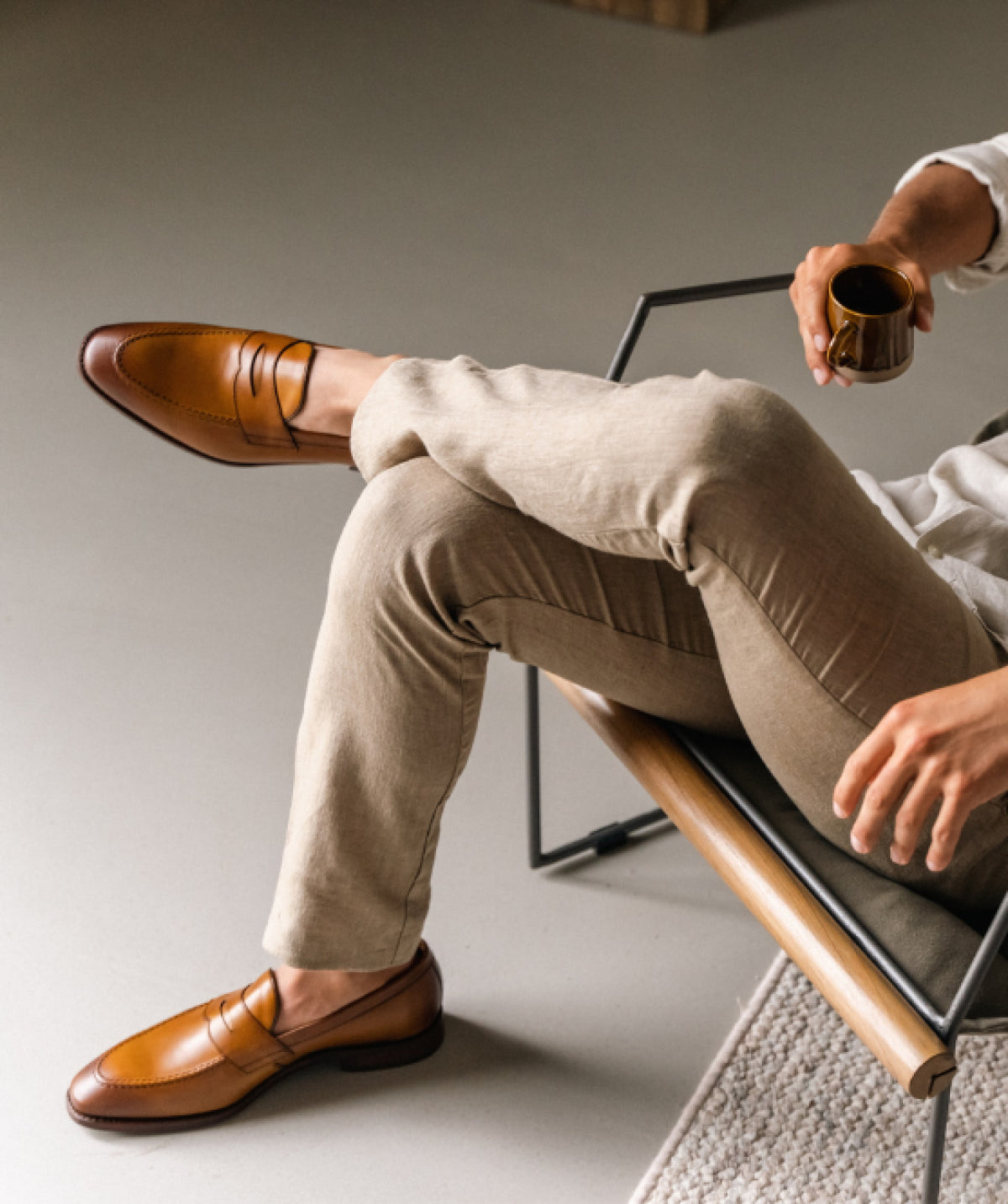 Mocassin LINCOLN Marron