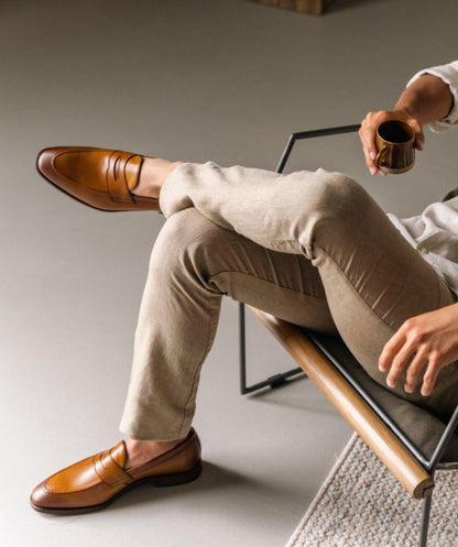 Mocassin LINCOLN Marron