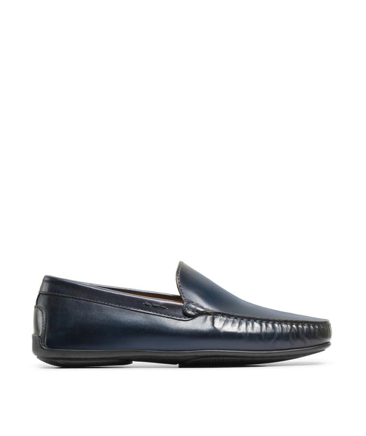 Mocassin LUCA Bleu Patiné