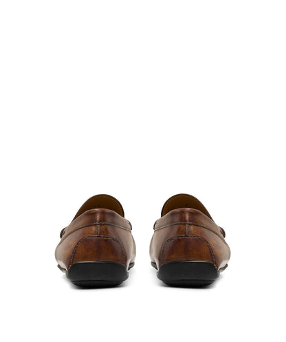 Mocassin LUCA Gold Patiné