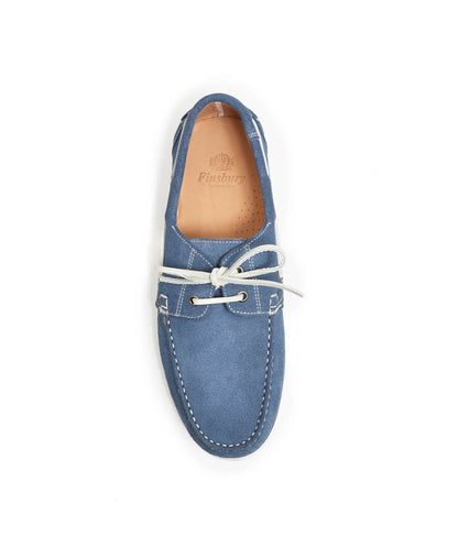 Mocassin MALLORCA Daim Bleu