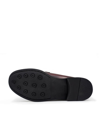 Mocassin MANATHAN Bordeaux Lisse