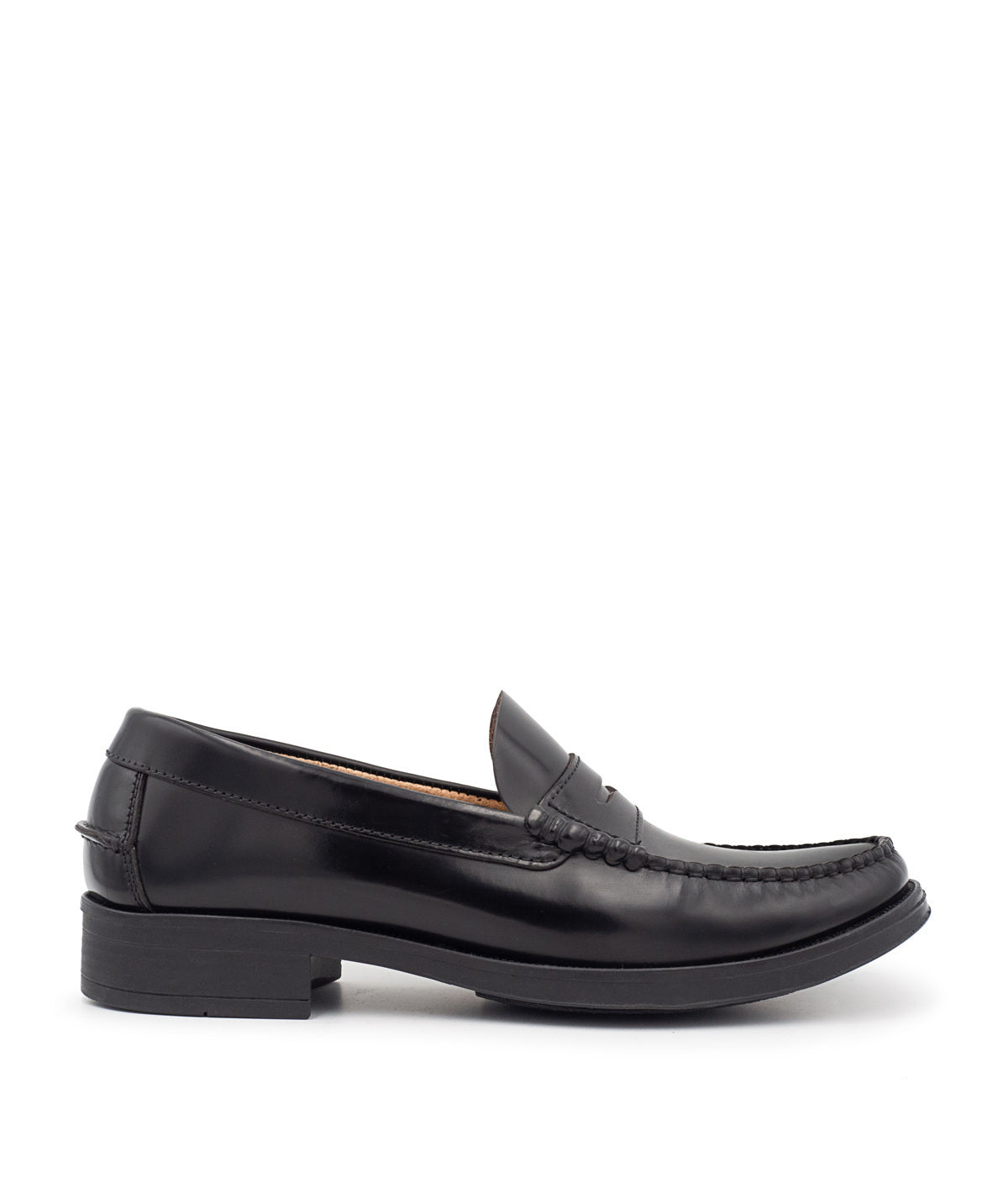 Mocassin MANATHAN Noir Lisse