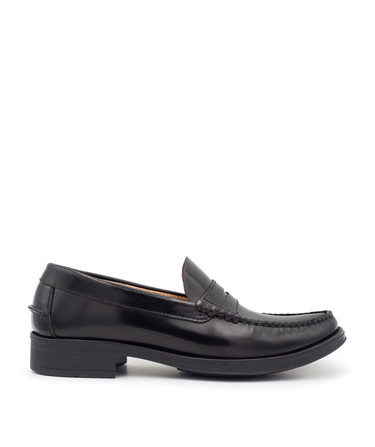 Mocassin MANATHAN Noir Lisse