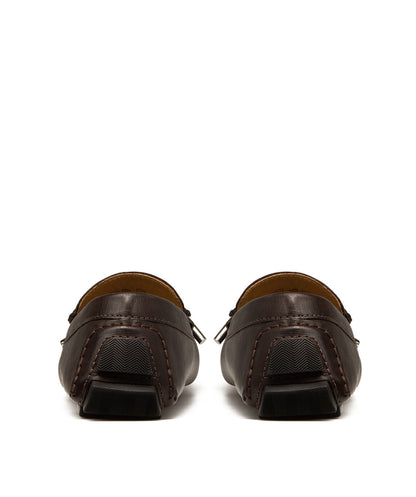 Mocassin MARBELLA Grainé Marron