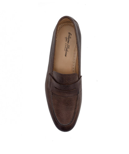 Mocassin MARKOS Grainé Marron Patiné