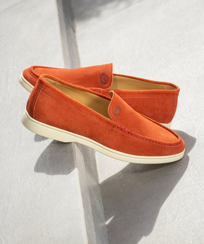 Mocassin MONACO Daim Brique