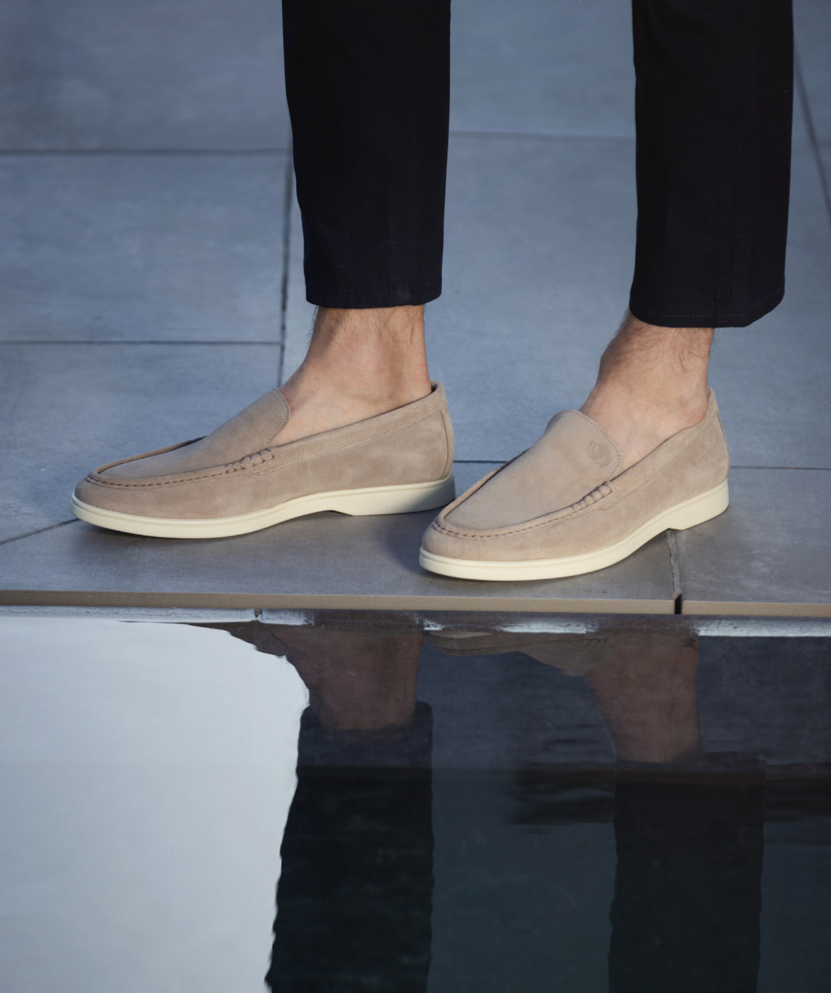 Mocassin MONACO Daim Sable