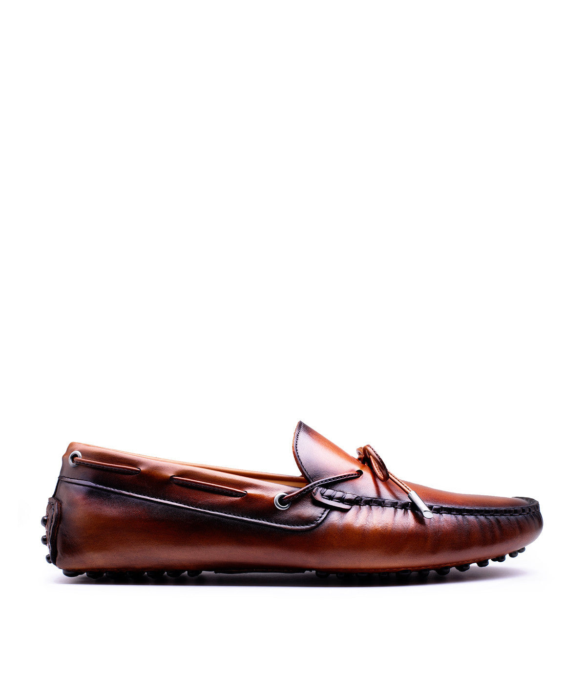 Mocassin NIKKI Marron Patiné