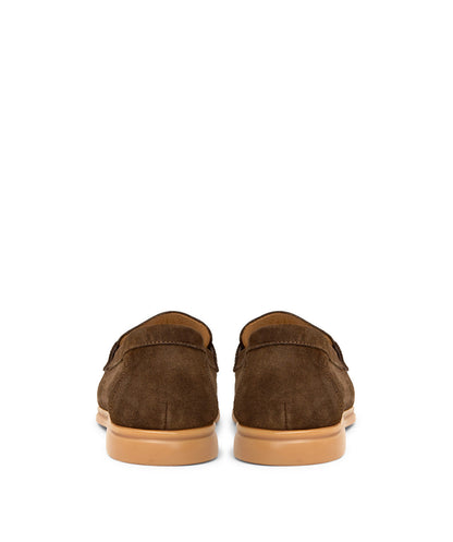 Mocassin PORTOBELLO Daim Olive Sombre