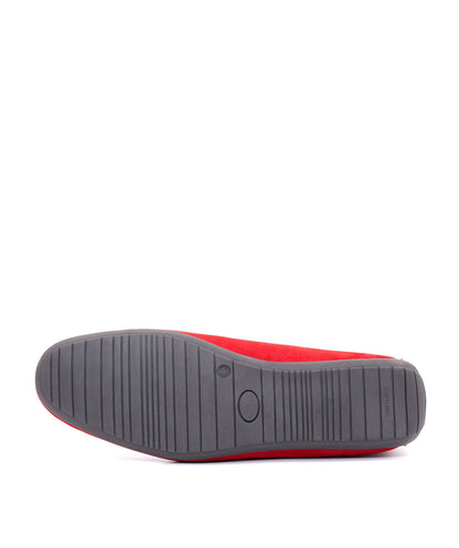 Mocassin TROPEA Daim Rouge