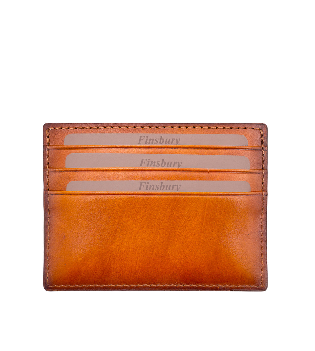 Porte-cartes Or Patiné